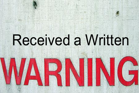 Warnings In The Workplace