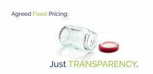 Agreed Fixed Fee Pricing: Just Transparency