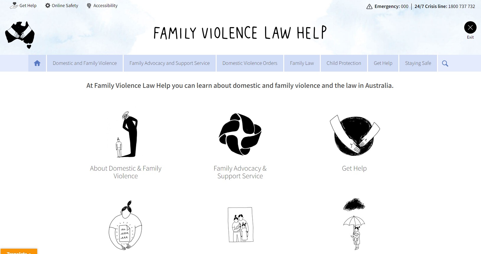 family law website